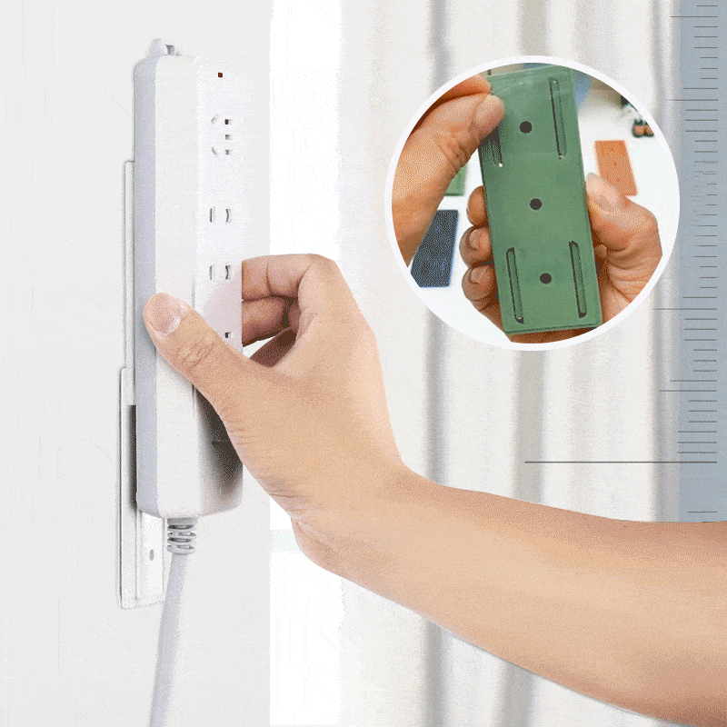 NOWORDUPÂź Adhesive Punch-free Socket Holder