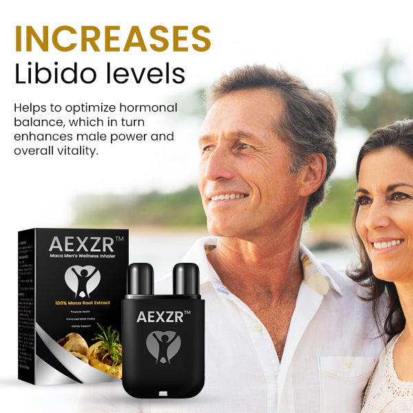 AEXZR™ Maca Men’s Wellness Inhaler(⏰𝐋𝐢𝐦𝐢𝐭𝐞𝐝 𝐭𝐢𝐦𝐞 𝐝𝐢𝐬𝐜𝐨𝐮𝐧𝐭 𝐋𝐚𝐬𝐭 𝟑𝟎 𝐦𝐢𝐧𝐮𝐭𝐞𝐬⏰)