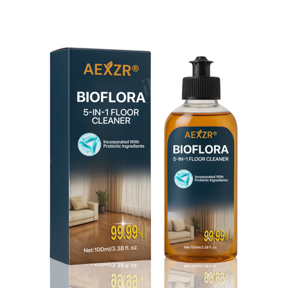 👨‍👩‍👧‍👦AEXZR® BioFlora 5-in-1 Floor Cleaner | 🛡️ 5-Day Protection |👶🐾 Baby & Pet Safe
