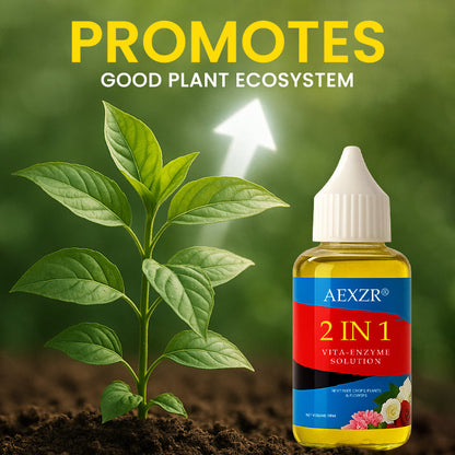 🏆Official Store | AEXZR® 2 in 1 Vita-Enzyme 🌱 Repair & Nourish Plants🌿