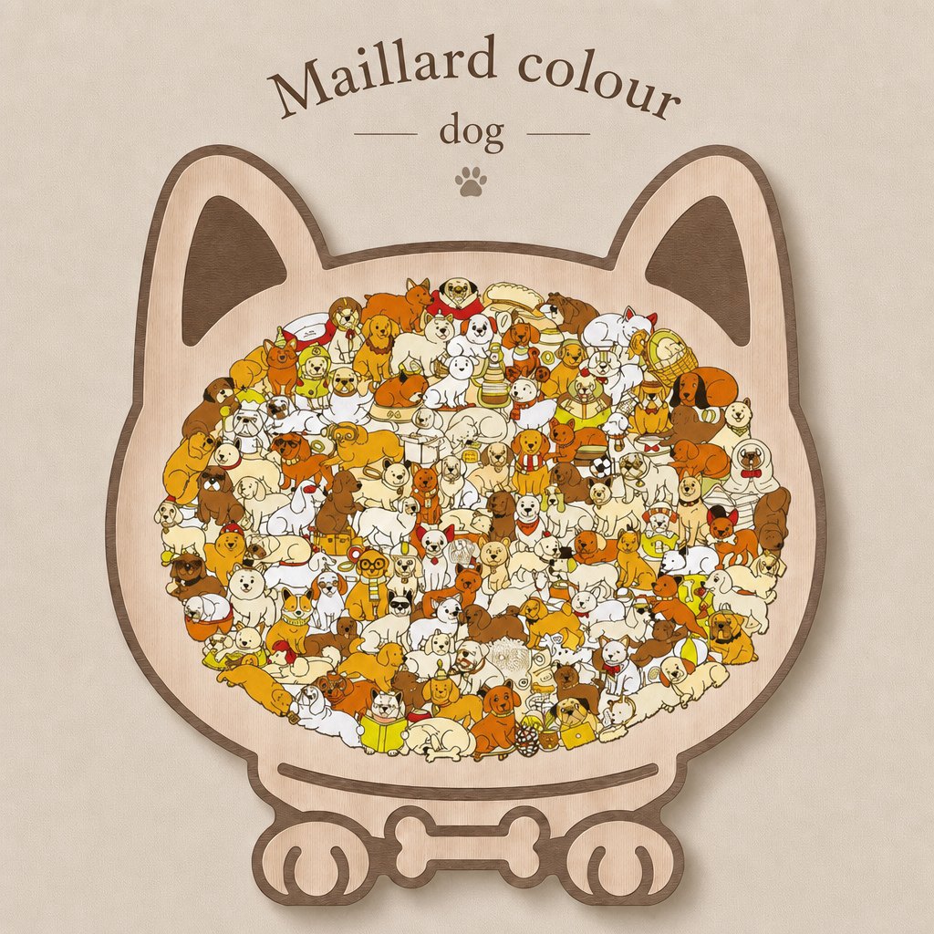 Maillard colour dog