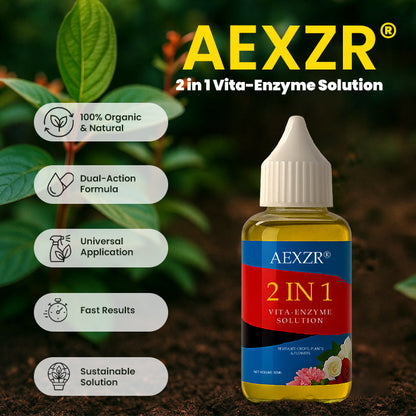🏆Official Store | AEXZR® 2 in 1 Vita-Enzyme 🌱 Repair & Nourish Plants🌿