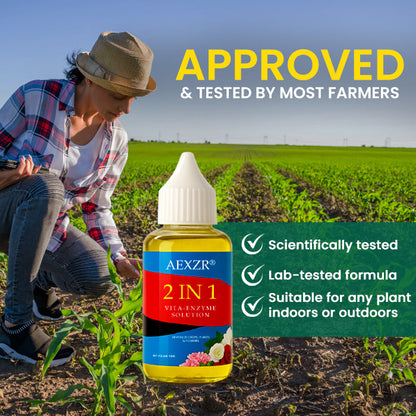 🏆Official Store | AEXZR® 2 in 1 Vita-Enzyme 🌱 Repair & Nourish Plants🌿