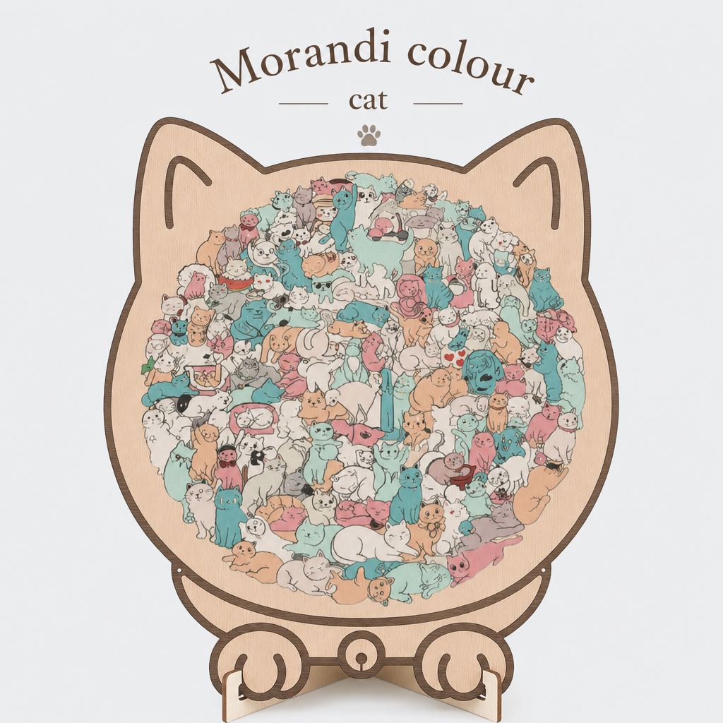 🔥 Morandi colour cat