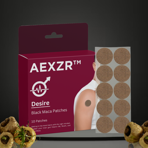 AEXZR™ Desire Black Maca Patches