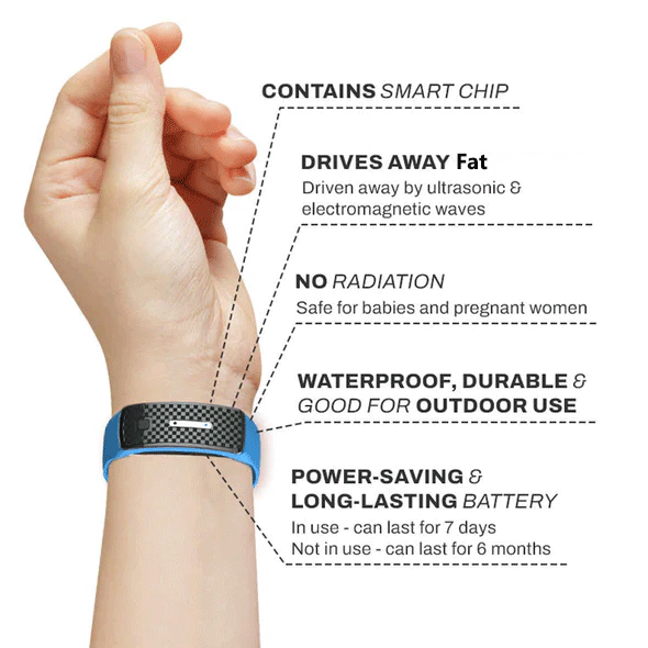 (🔥LAST DAY 70% OFF) Ultrasonic Body Shape Wristband Pro