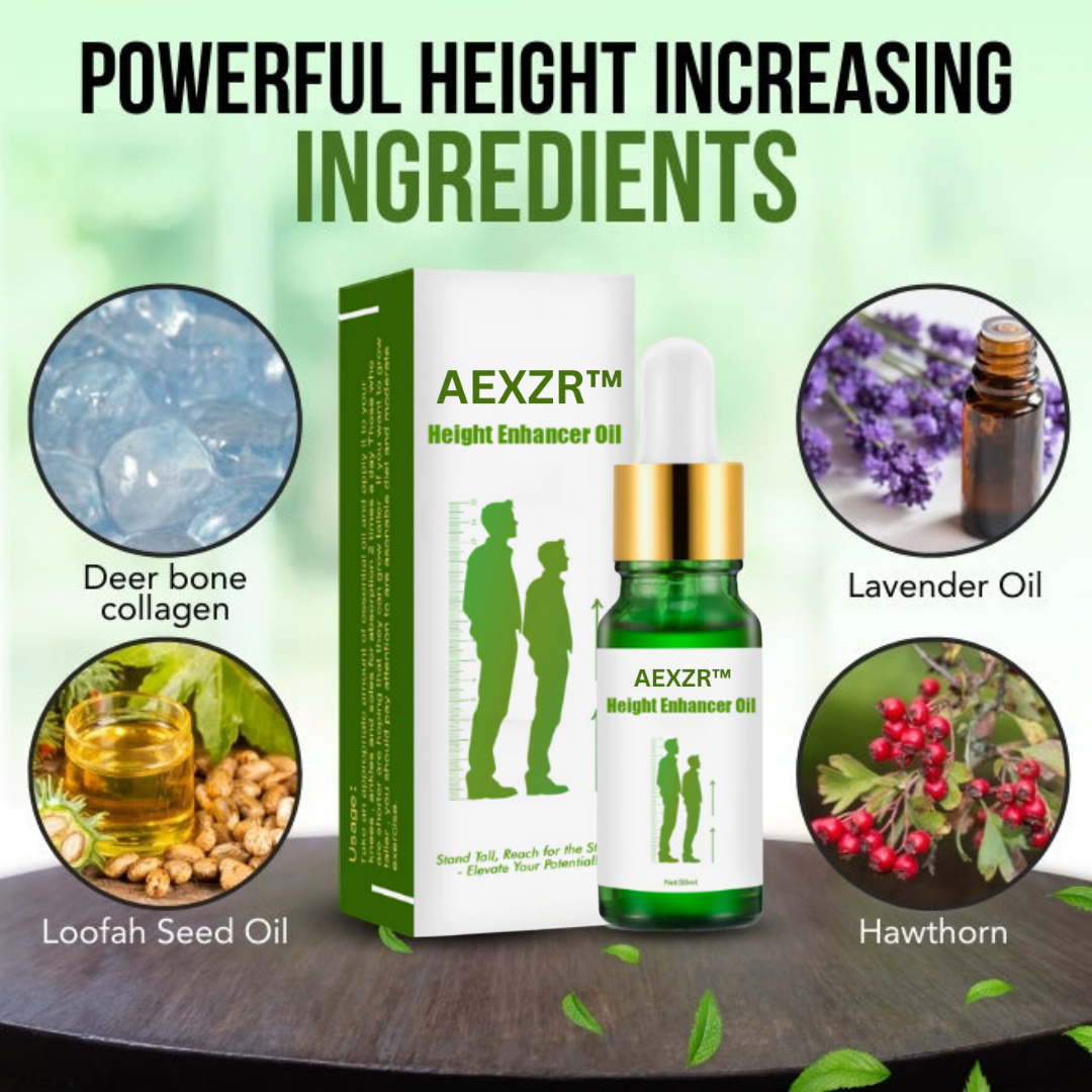 🔥Same as French high jumper🔥AEXZR™ Height Enhancer Oil