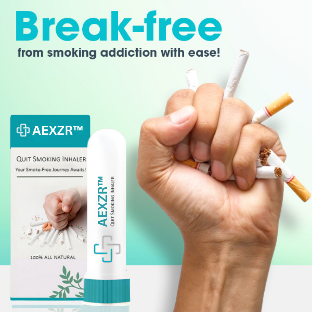 2024 HOT SALE🔥AEXZR™ Quit Smoking Inhaler