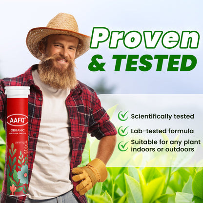 🏆🌱All-in-One Nutrient Boost | AAFQ® Organic Fertilizer Tablets- Slow Release Plant Food for 60 Days⭐️
