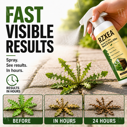 🎯 See a Weed? Spray It. RZXEA™ Ready-to-Use Weed & Grass Killer
