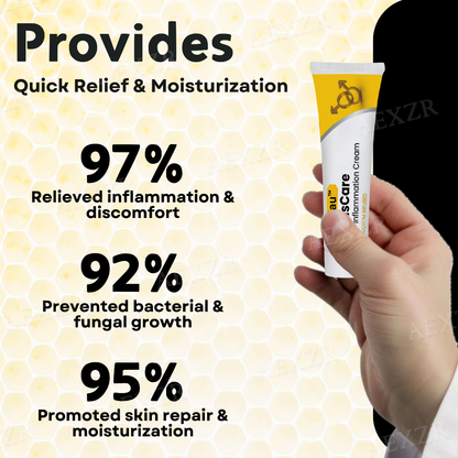 BeeZau™ GlansCare Anti-Inflammation Cream(⏰𝐋𝐢𝐦𝐢𝐭𝐞𝐝 𝐭𝐢𝐦𝐞 𝐝𝐢𝐬𝐜𝐨𝐮𝐧𝐭 𝐋𝐚𝐬𝐭 𝟑𝟎 𝐦𝐢𝐧𝐮𝐭𝐞𝐬⏰)