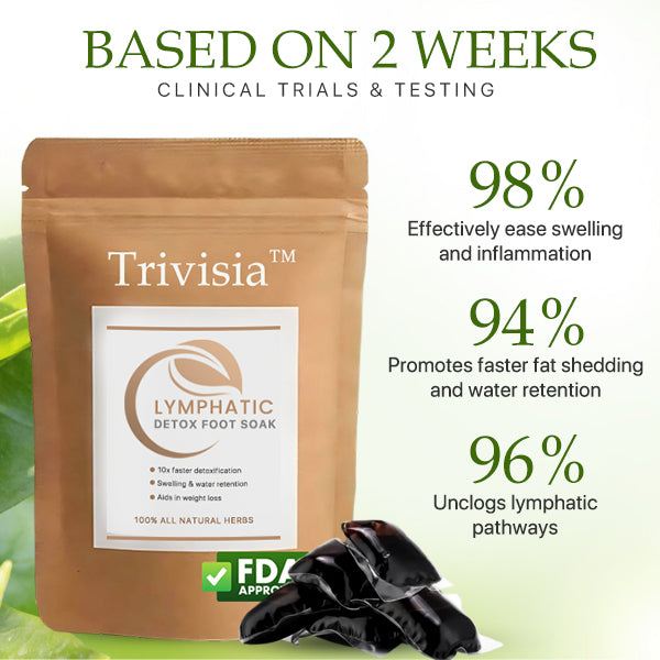 FDA Endorsed🇺🇸 |Trivisia™ Lymphatic Detox Foot Soak