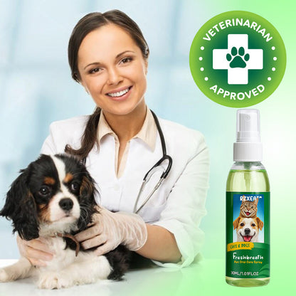 🏆✨RZXEA™ FreshBreath Pet Oral Care Spray – 🦷3-Day Fresh Breath Solution 🐾