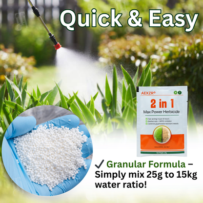 🏆 Top Pick｜AEXZR® 2 in 1 Max Power Herbicide