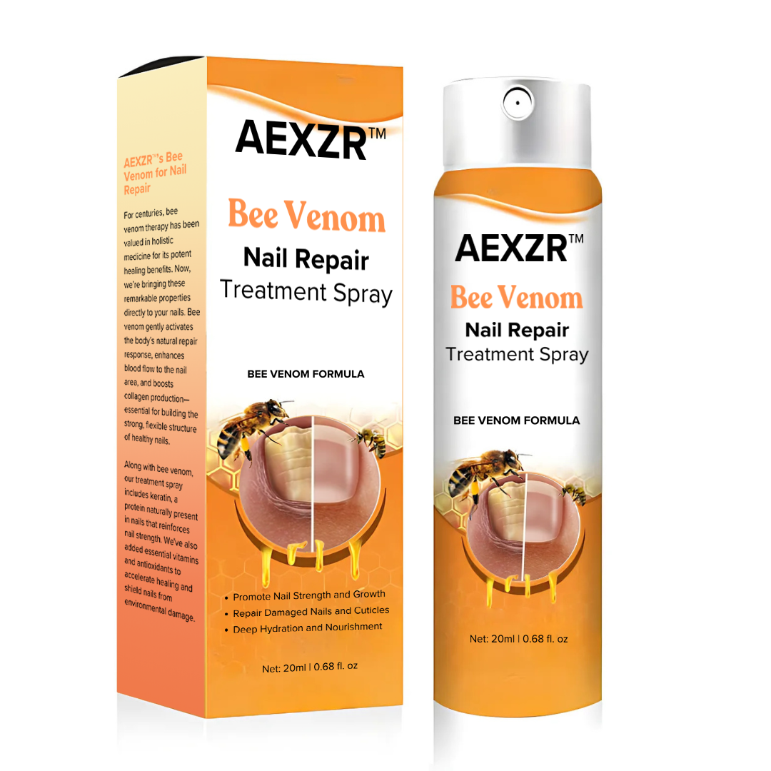 FDA Endorsed🇺🇸 |🐝AEXZR™ Bee Venom Nail Repair Treatment Spray🏆✅