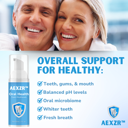 AEXZR™ Oral Health Foam Mouthwash