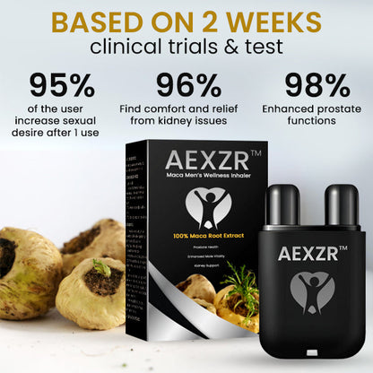 AEXZR™ Maca Men’s Wellness Inhaler(⏰𝐋𝐢𝐦𝐢𝐭𝐞𝐝 𝐭𝐢𝐦𝐞 𝐝𝐢𝐬𝐜𝐨𝐮𝐧𝐭 𝐋𝐚𝐬𝐭 𝟑𝟎 𝐦𝐢𝐧𝐮𝐭𝐞𝐬⏰)