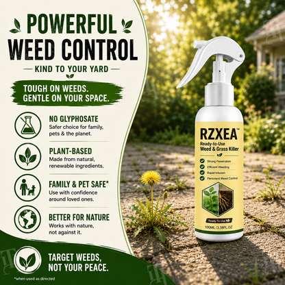 🎯 See a Weed? Spray It. RZXEA™ Ready-to-Use Weed & Grass Killer