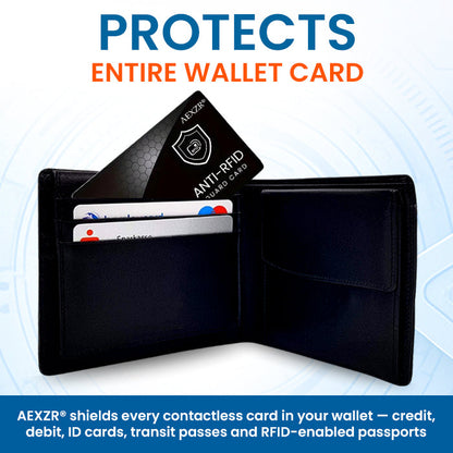 🏆✅Official Store |AEXZR® Anti-RFID Guard Card🌟Stop Electronic Skimming & Data Theft
