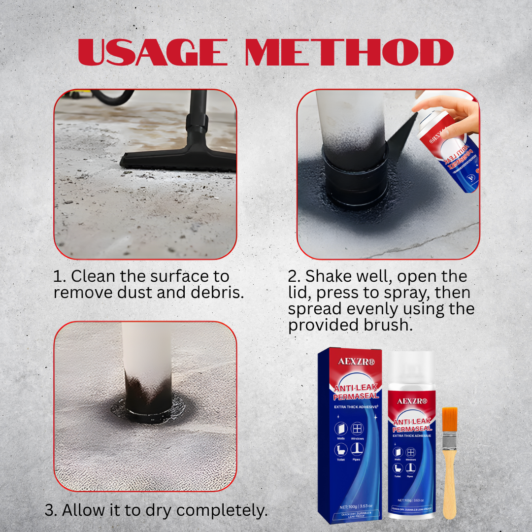 ✅AEXZR® Anti-leak PermaSeal🛠️-🏠 Repairs Leaks from Inside Out