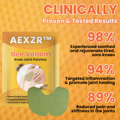 🔥Best seller worldwide!🔥AEXZR™ Bee Venom Knee Joint Patches