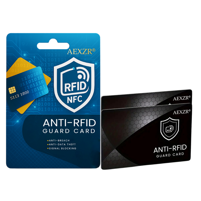 🏆✅Official Store |AEXZR® Anti-RFID Guard Card🌟Stop Electronic Skimming & Data Theft