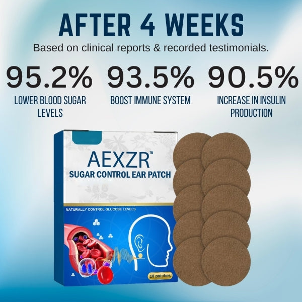 🔥2024 HOT SALE🔥AEXZR™ Sugar Control Ear Patch