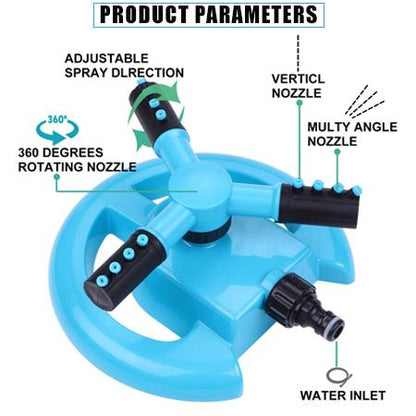 360 Degree Adjustable Garden Sprinkler