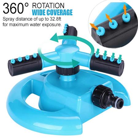 360 Degree Adjustable Garden Sprinkler