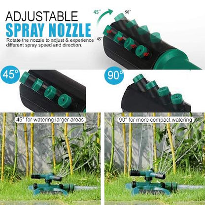 360 Degree Adjustable Garden Sprinkler