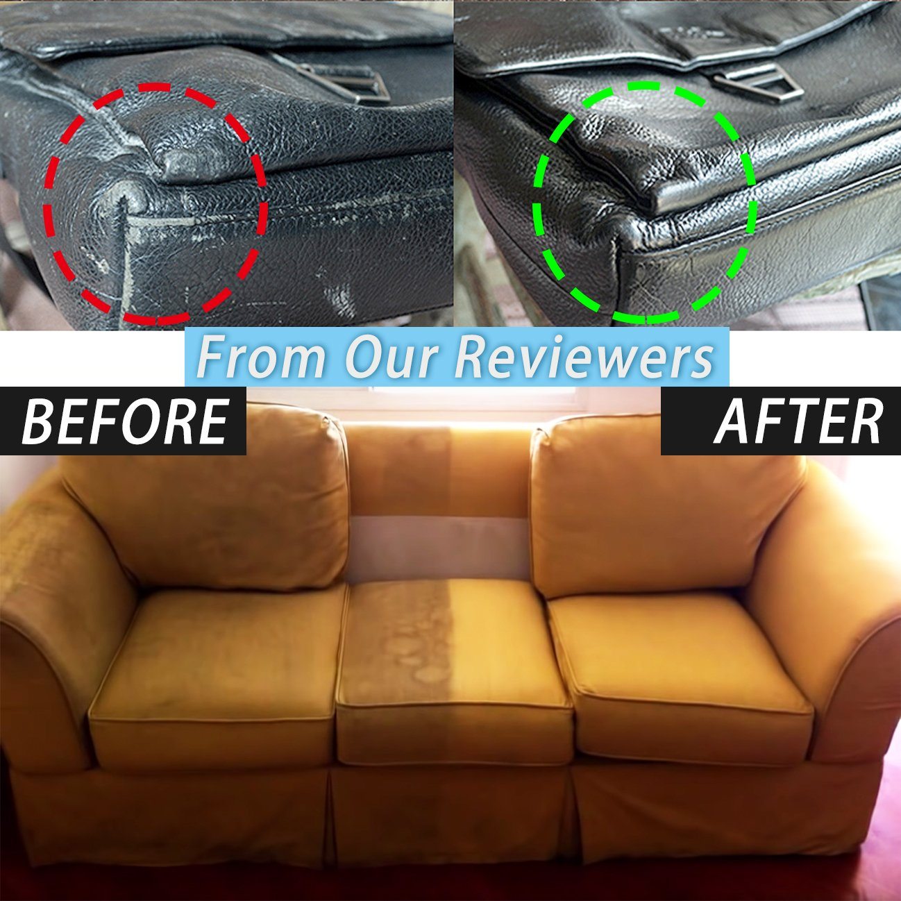 AEXZR® Multifunctional Leather Refurbishing Cleaner