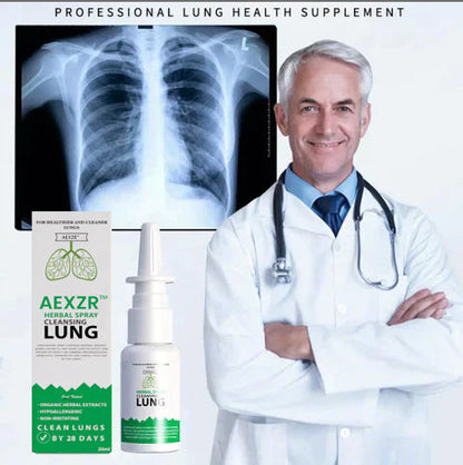 🔥2024 HOT SALE🔥AEXZR™ Organic Herbal Lung Cleanse Repair Nasal Spray